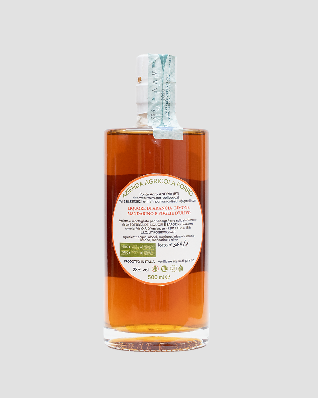 Liquore Aranciolivo 500ml