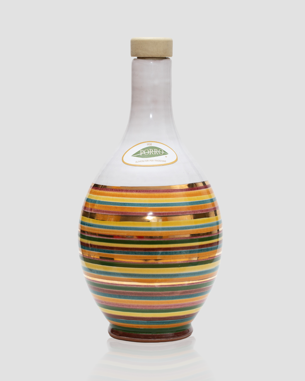 Orcetto Millecolori 350ml – Orcetto dipinto a mano con Olio EVO Porro