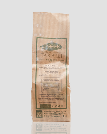 Taralli  alle mandorle 250g