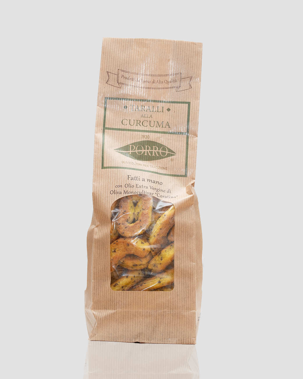 Taralli alla curcuma 250g